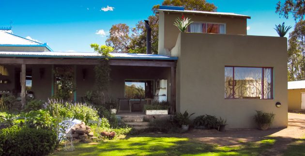 The garlic house and stoep